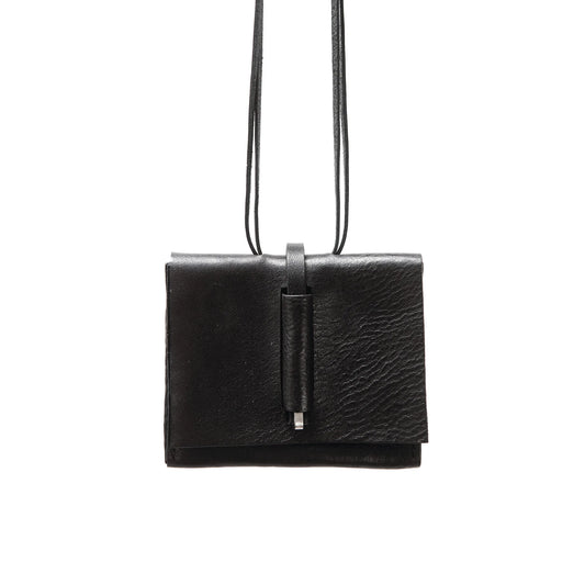 Leather wallet 296A black