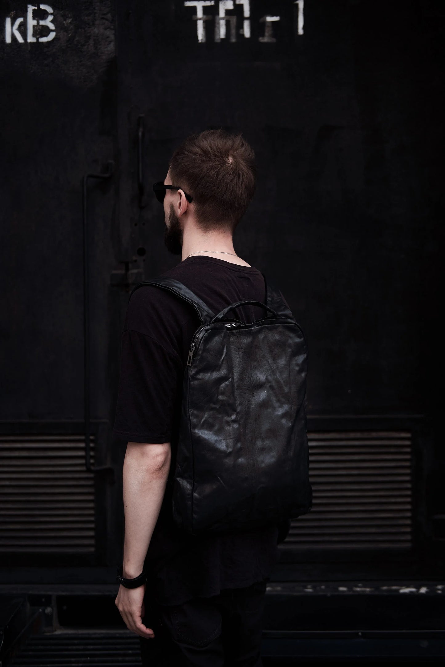 馬革バックパック 096R