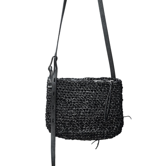 Knitted leather bag 275Y
