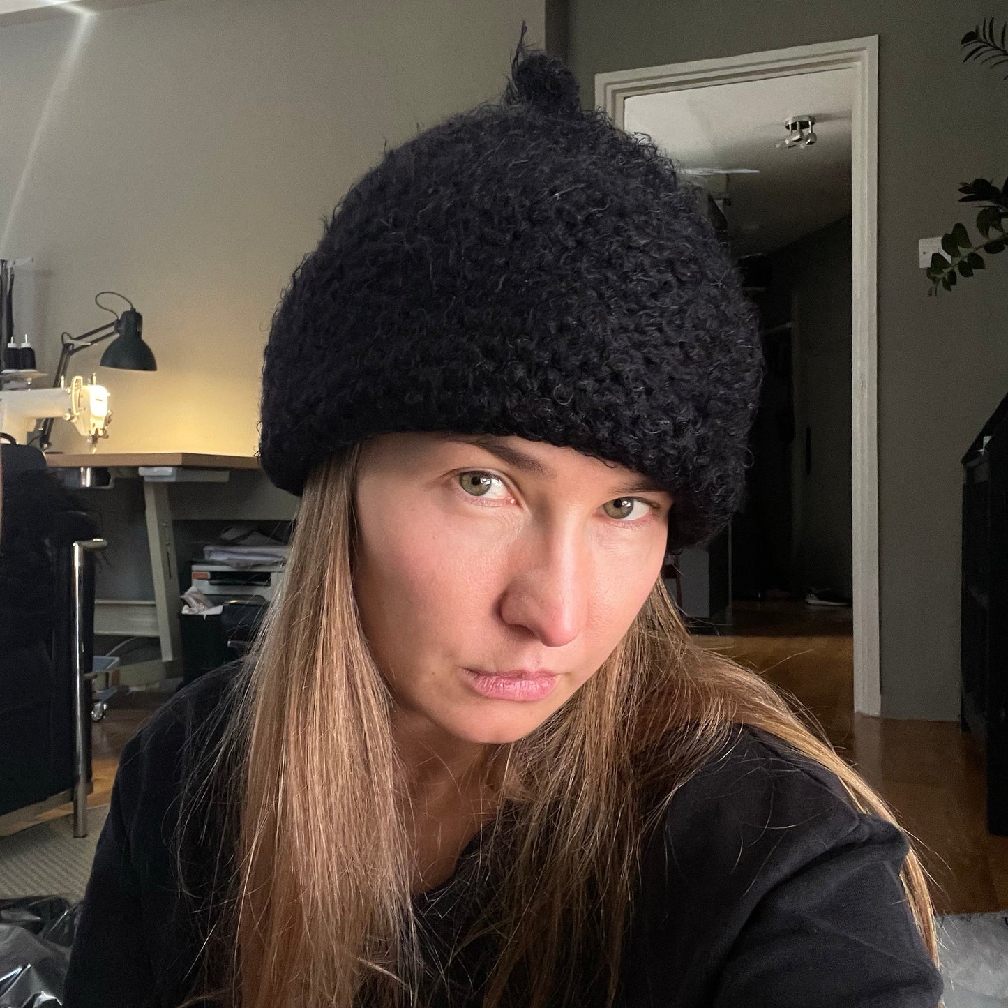 Hat 2569 worn in a lifestyle photograph, CHECK YA HEAD for YTN №7