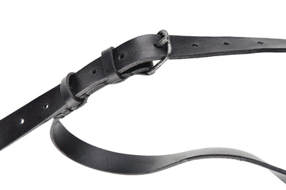 Ceinture en cuir 290B noire