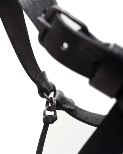 Ceinture en cuir 217B noir
