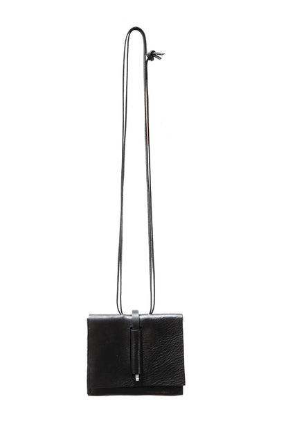 Portefeuille en cuir 296A noir