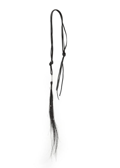 Sculptural necklace 297T – vintage pearls closeup