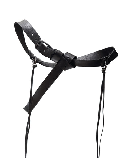 Ceinture en cuir 217B noir