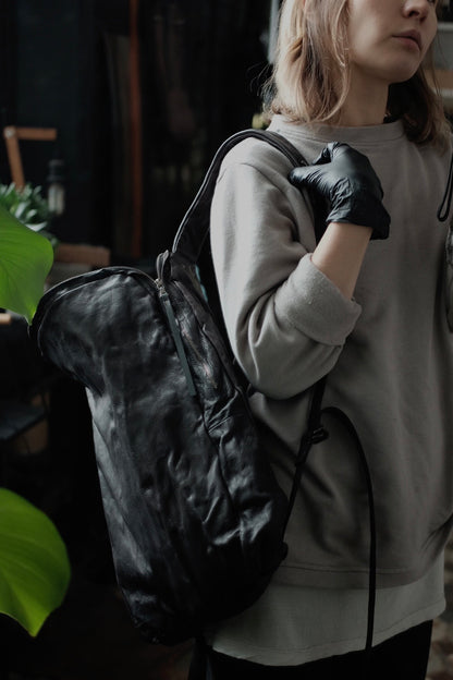 Horse leather backpack 096R