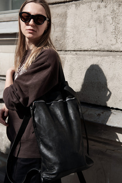 Horse leather backpack 197R
