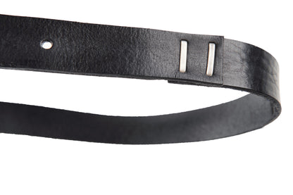 Ceinture en cuir 290B noire