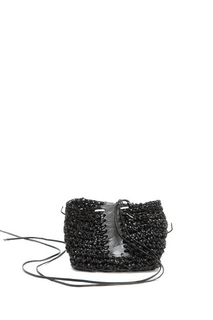 Leather knitted box 281-2A