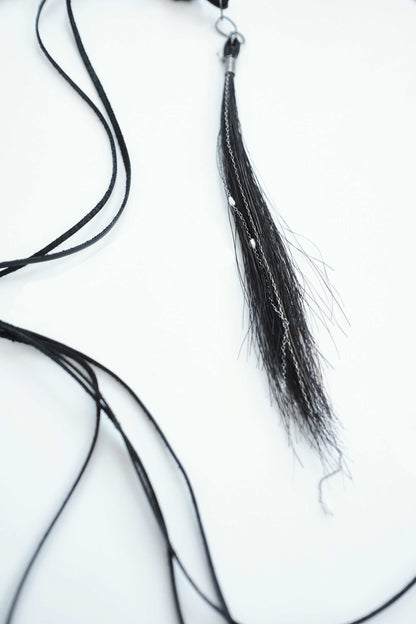 Sculptural necklace 292T – handmade in Islington London