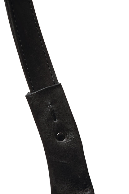 Horse leather bag 128Y black