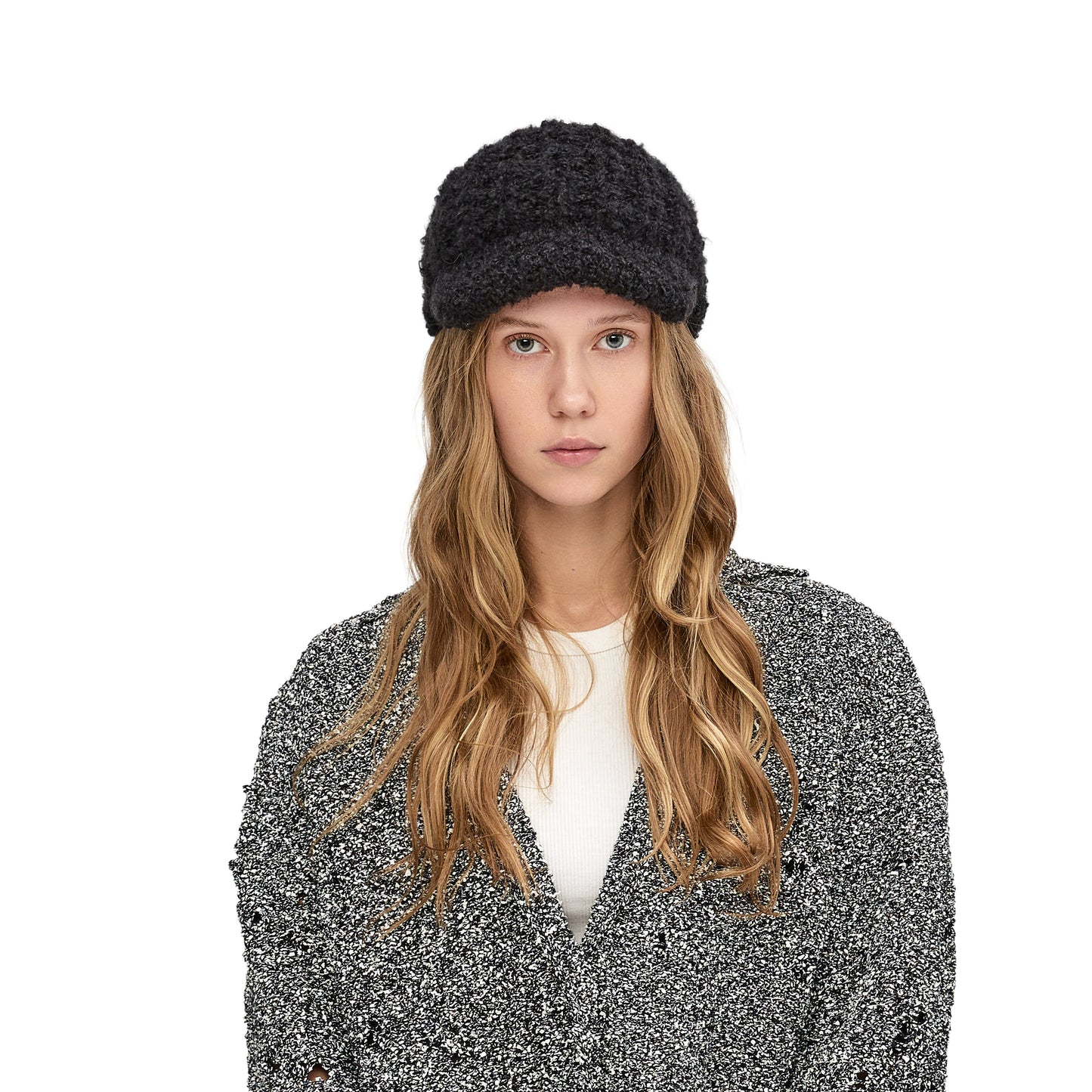 a°t’t” Cap T2110/1 — soft peak knitted cap made for YTN №7, view 1