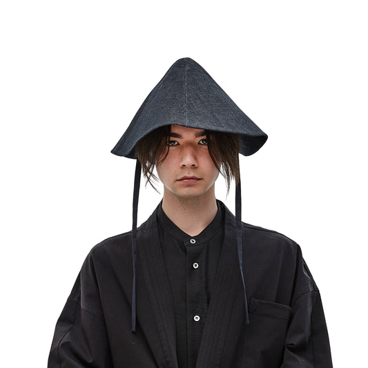 a°t’t” Chapeau conique en denim T2210/14