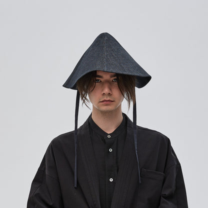 Denim Cone Hat T2210