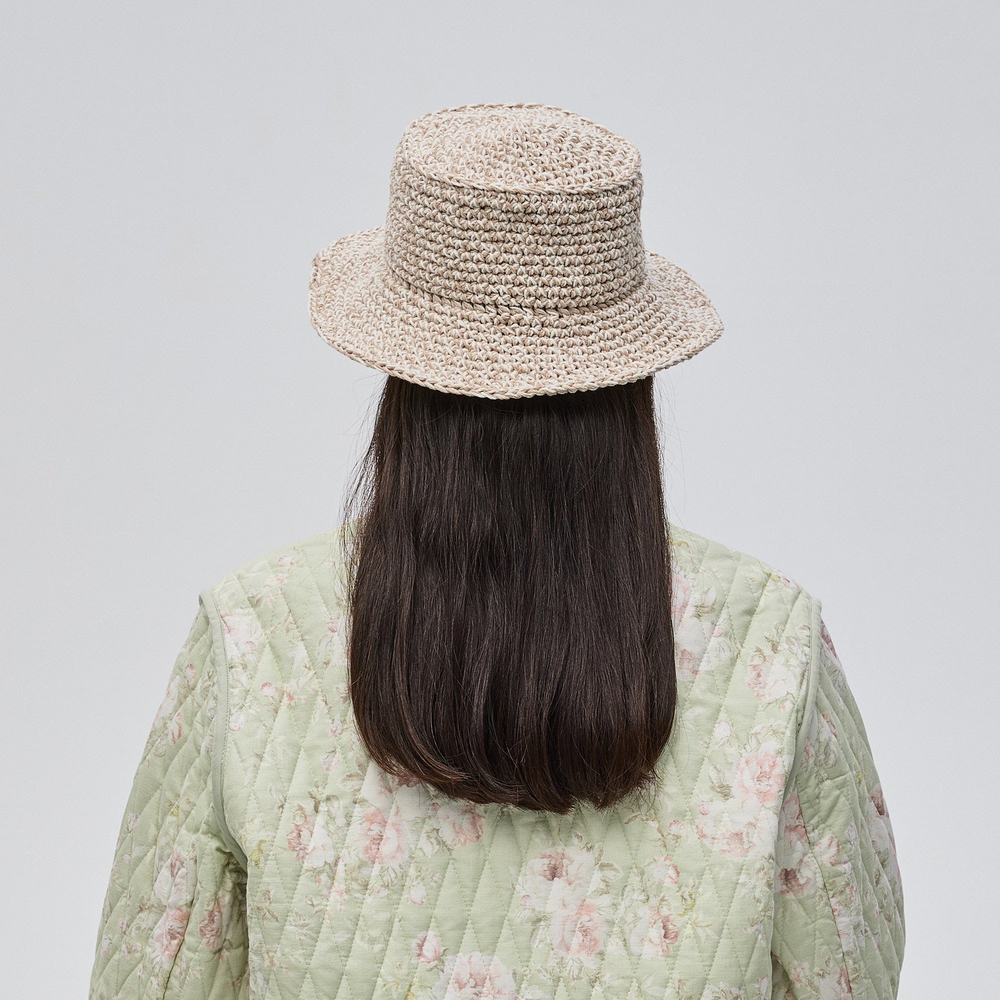 Crocheted Canotier T2226