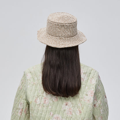 Crocheted Canotier T2226