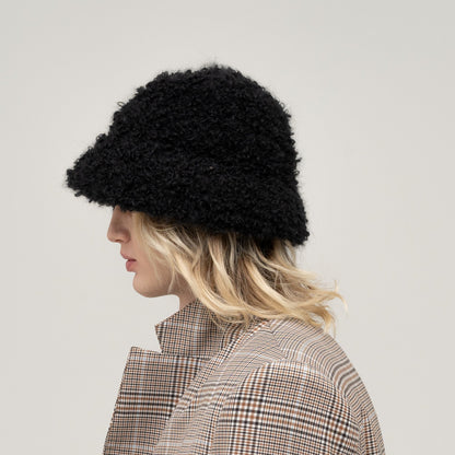Bouclé Knit Fedora 2480