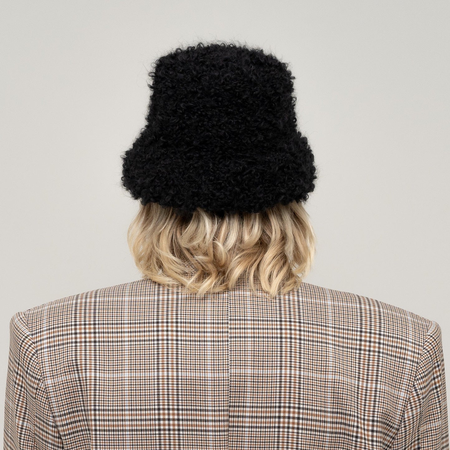 Bouclé Knit Fedora 2480