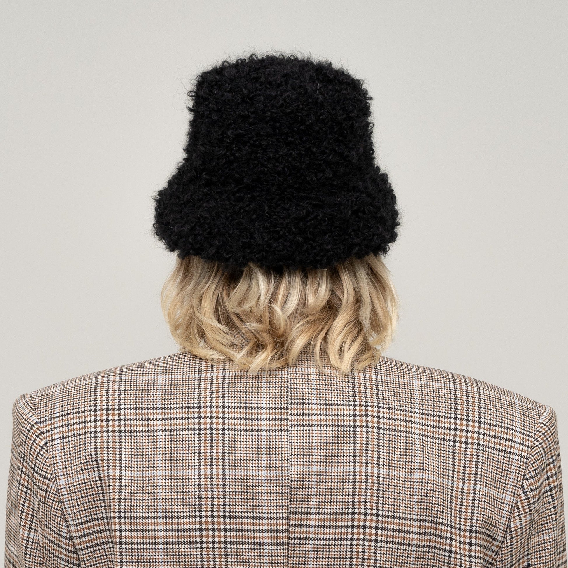 Bouclé Knit Fedora 2480