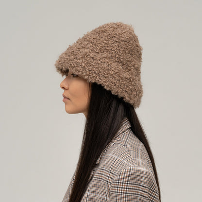 Bouclé Knit Fedora 2480