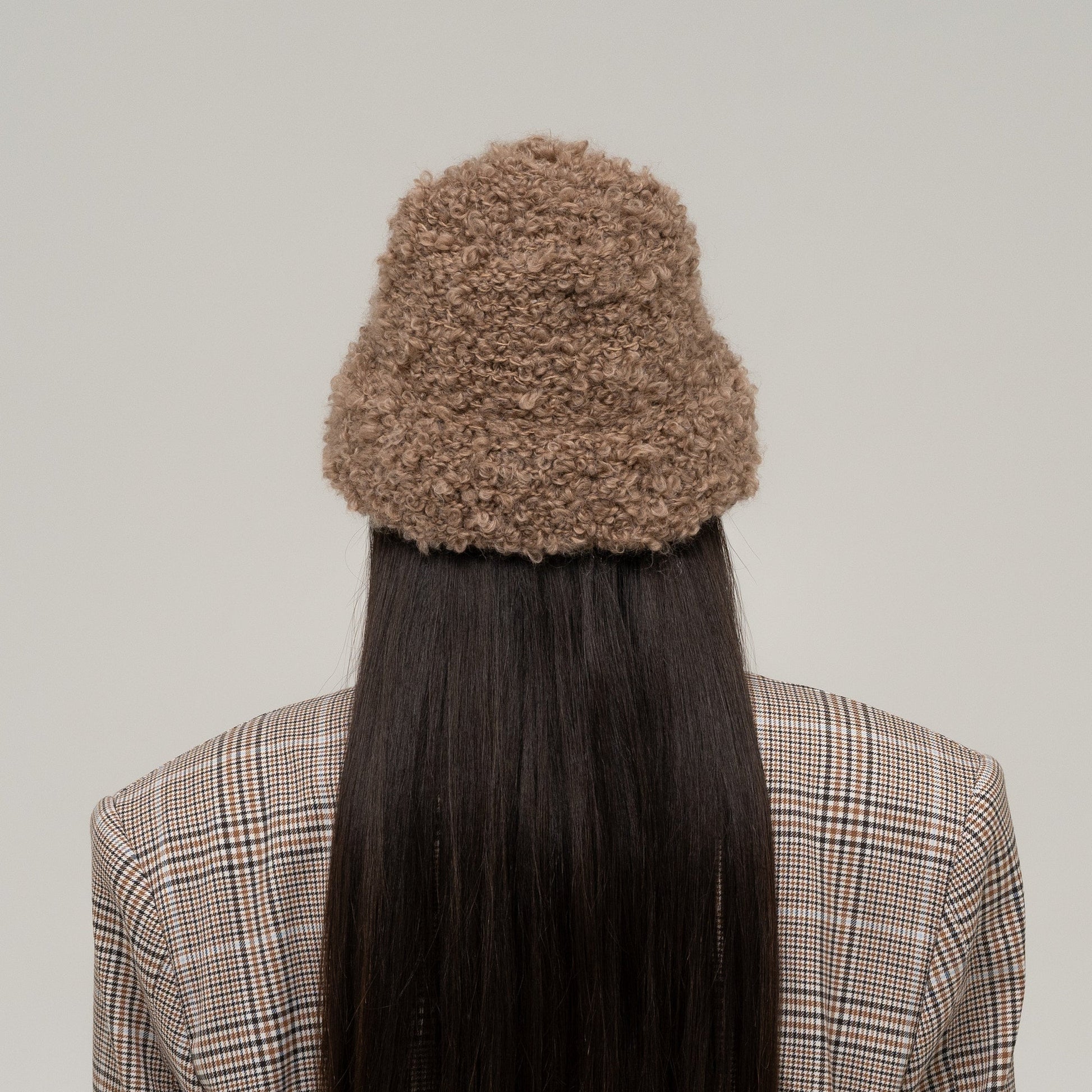 Bouclé Knit Fedora 2480