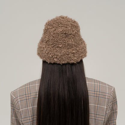 Bouclé Knit Fedora 2480