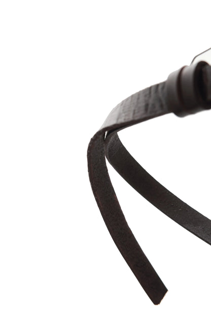 Ceinture en cuir 297B noire
