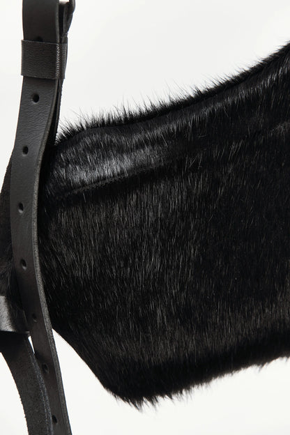 Sac en peau de vache 029Y noir