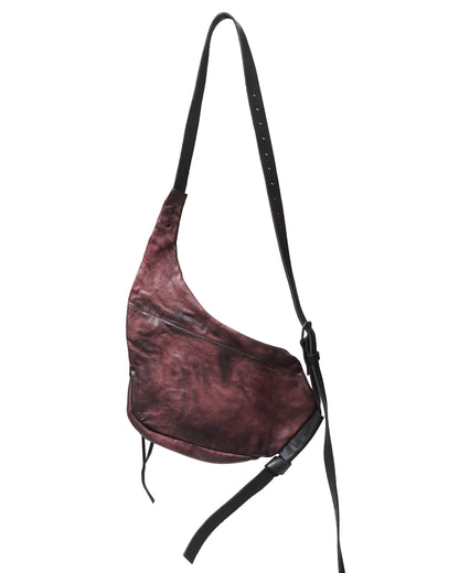 Calf leather bag 030Y – worn crossbody