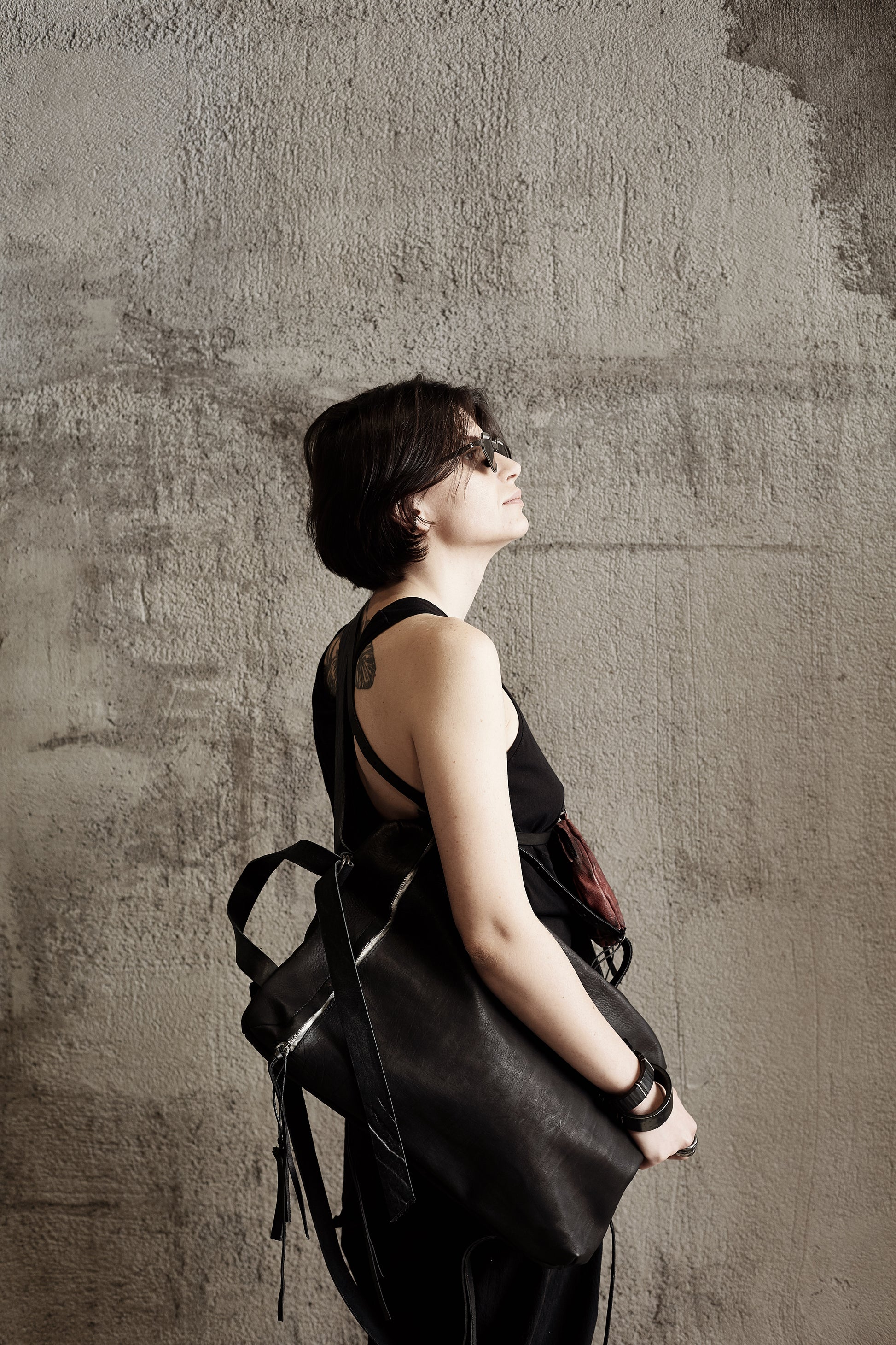Horse leather backpack 197R — handmade leather backpack by YTN №7, London, view 18