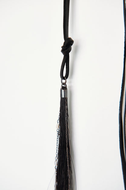 Necklace 328T – flat lay, handmade in Islington
