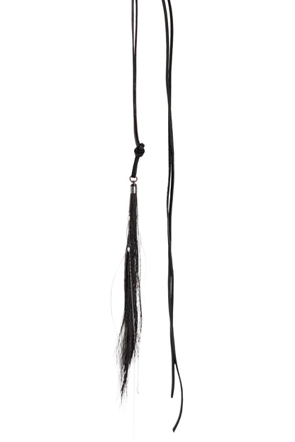Necklace 328T – horsehair texture detail