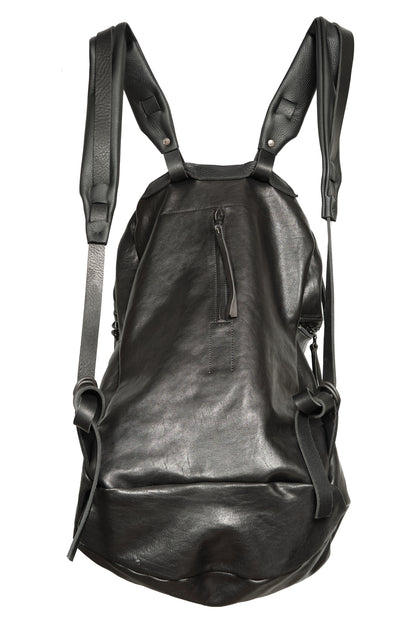 Leather backpack 081R
