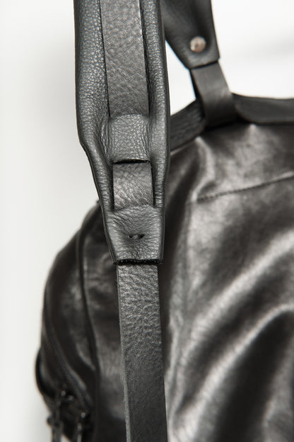 Leather backpack 081R