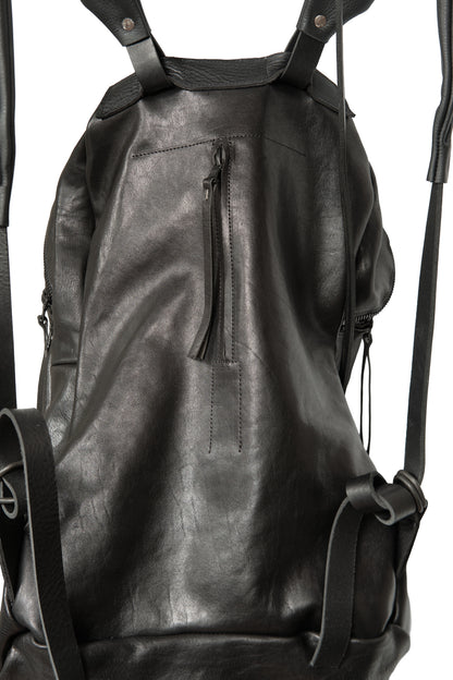 Leather backpack 081R