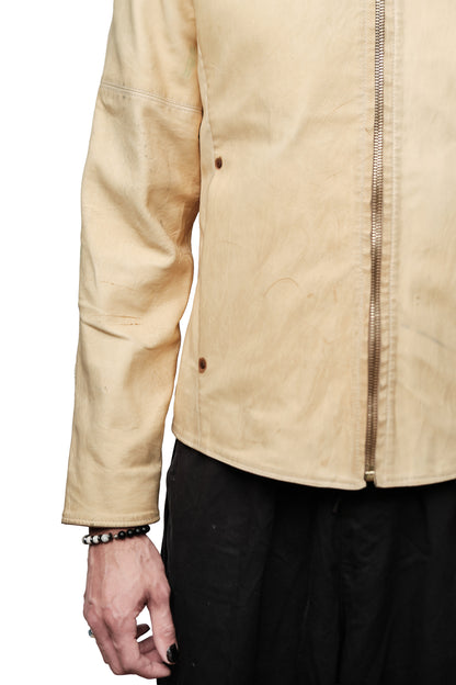 EIGENGRAU J05 Cream Kangaroo Raglan — handmade by EIGENGRAU in London, view 5