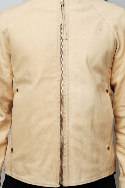 EIGENGRAU J05 Cream Kangaroo Raglan — handmade by EIGENGRAU in London, view 6