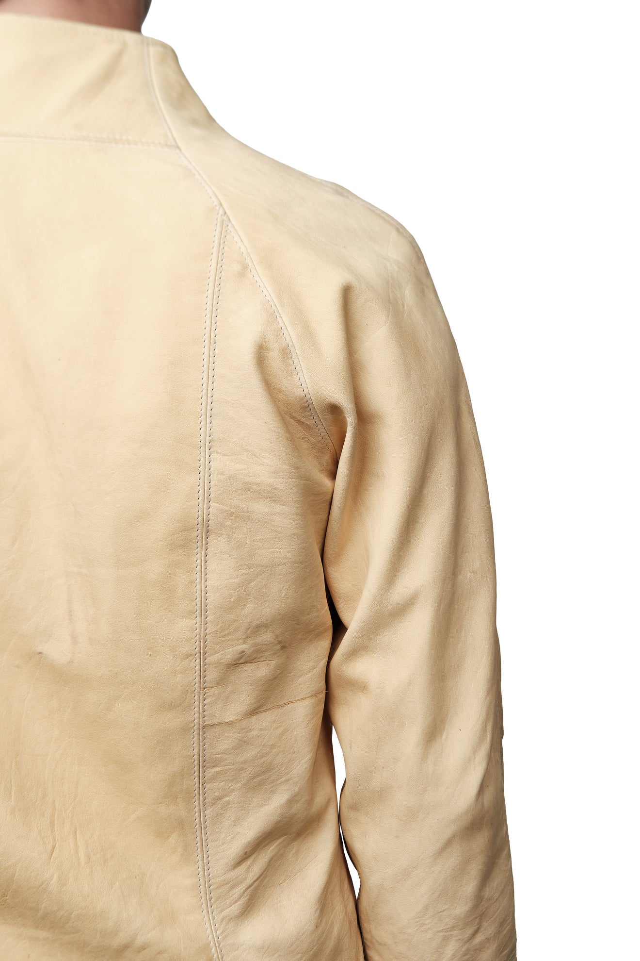 EIGENGRAU J05 Cream Kangaroo Raglan — handmade by EIGENGRAU in London, view 11