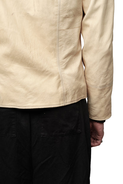 EIGENGRAU J05 Cream Kangaroo Raglan — handmade by EIGENGRAU in London, view 12
