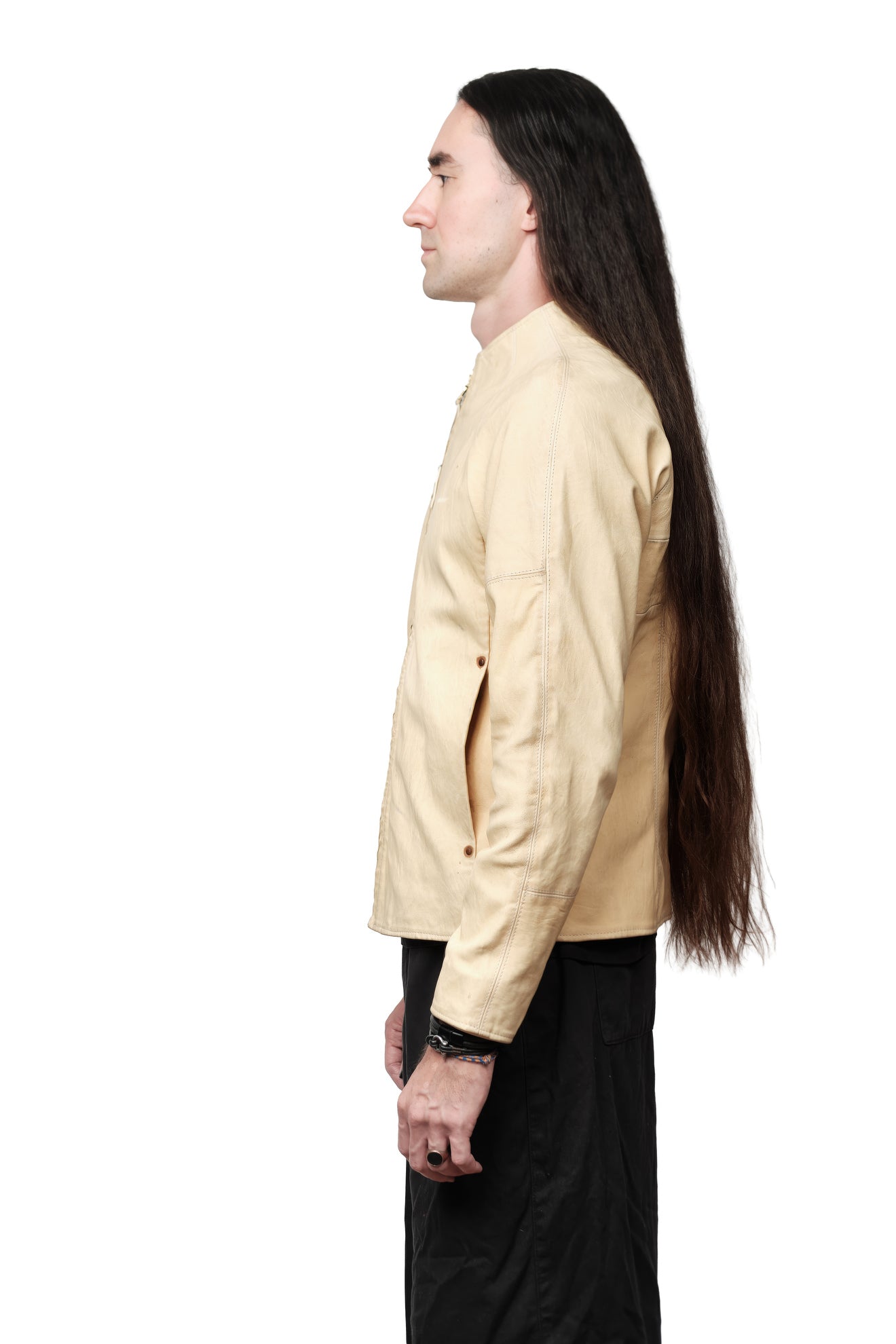 EIGENGRAU J05 Cream Kangaroo Raglan — handmade by EIGENGRAU in London, view 13