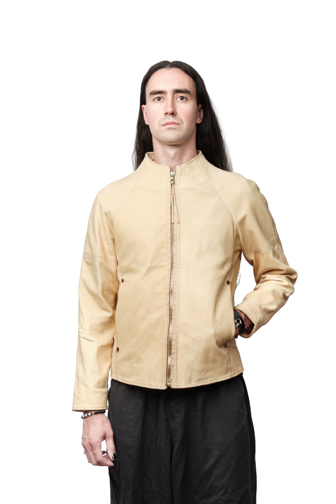 EIGENGRAU J05 Cream Kangaroo Raglan — handmade by EIGENGRAU in London, view 16