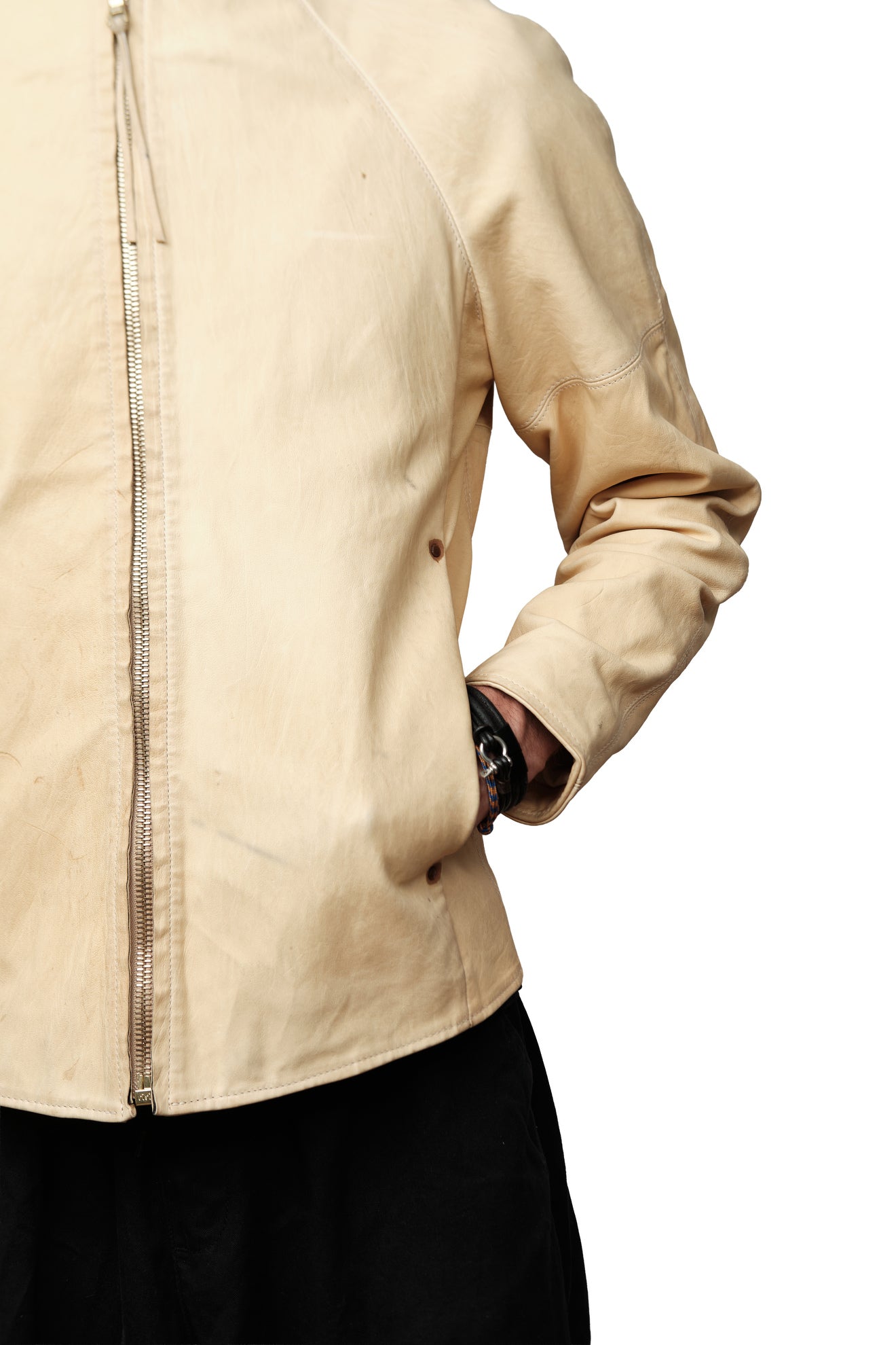 EIGENGRAU J05 Cream Kangaroo Raglan — handmade by EIGENGRAU in London, view 17