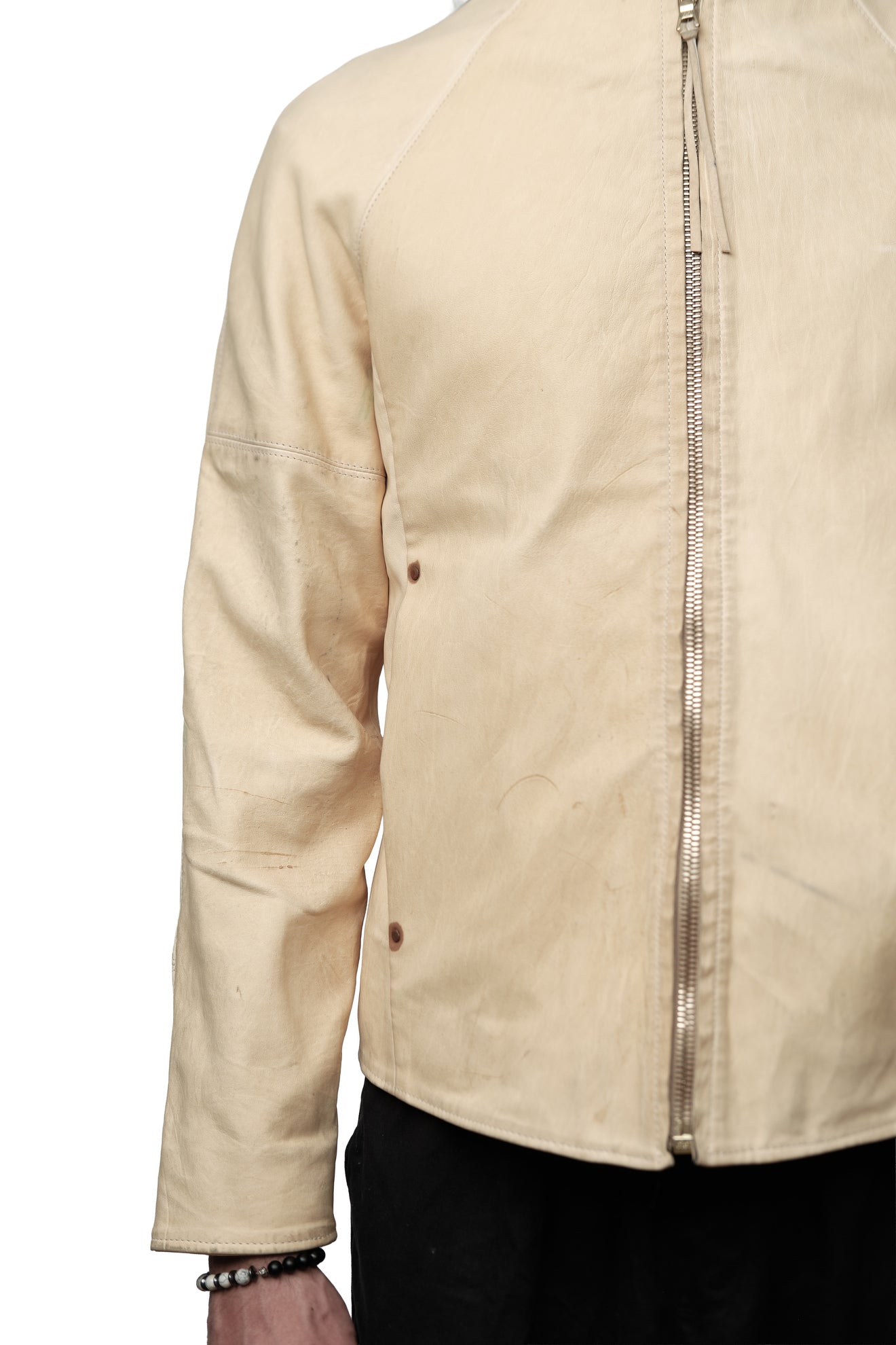 EIGENGRAU J05 Cream Kangaroo Raglan — handmade by EIGENGRAU in London, view 18