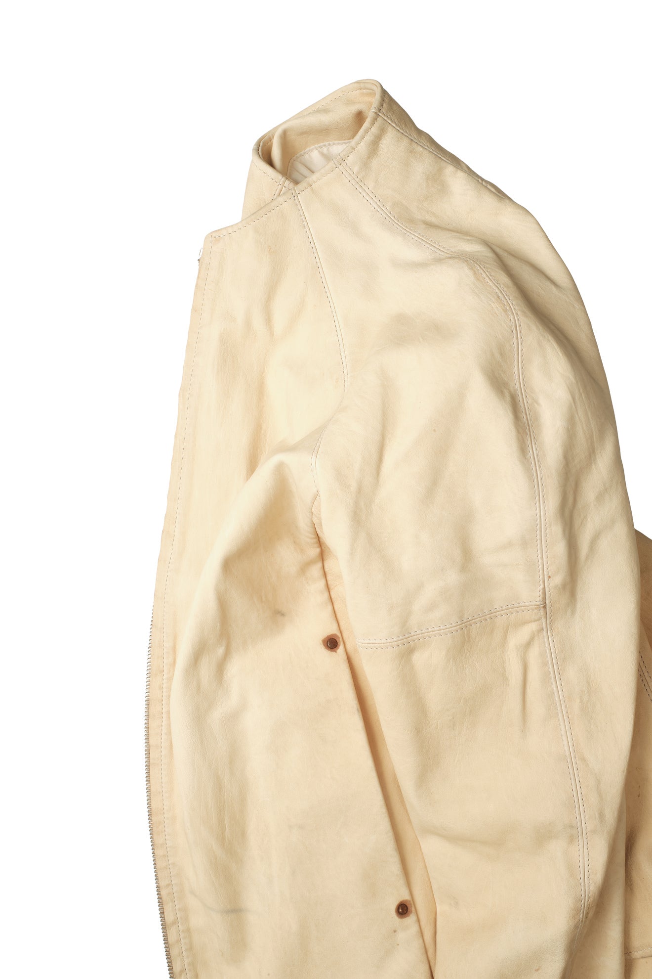 EIGENGRAU J05 Cream Kangaroo Raglan — handmade by EIGENGRAU in London, view 34