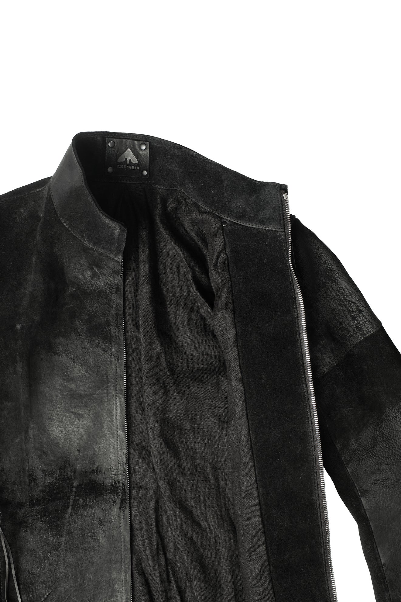 EIGENGRAU J03 Racer en culatta de cheval noir retourné