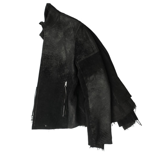 EIGENGRAU J03 Racer en culatta de cheval noir retourné