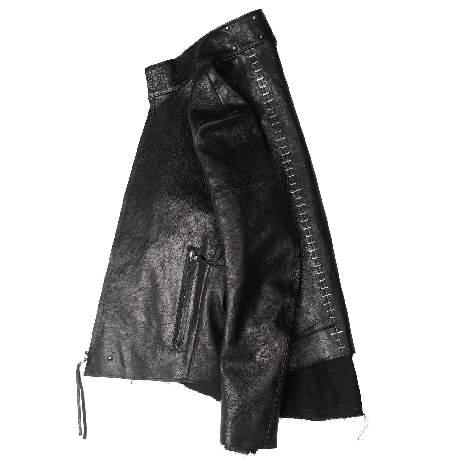 EIGENGRAU J03 Black Horse Shoulder Racer — handmade by EIGENGRAU in London, view 1