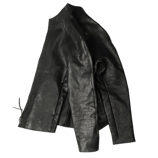 EIGENGRAU J05 Black Horse Shoulder Raglan — handmade by EIGENGRAU in London, view 1