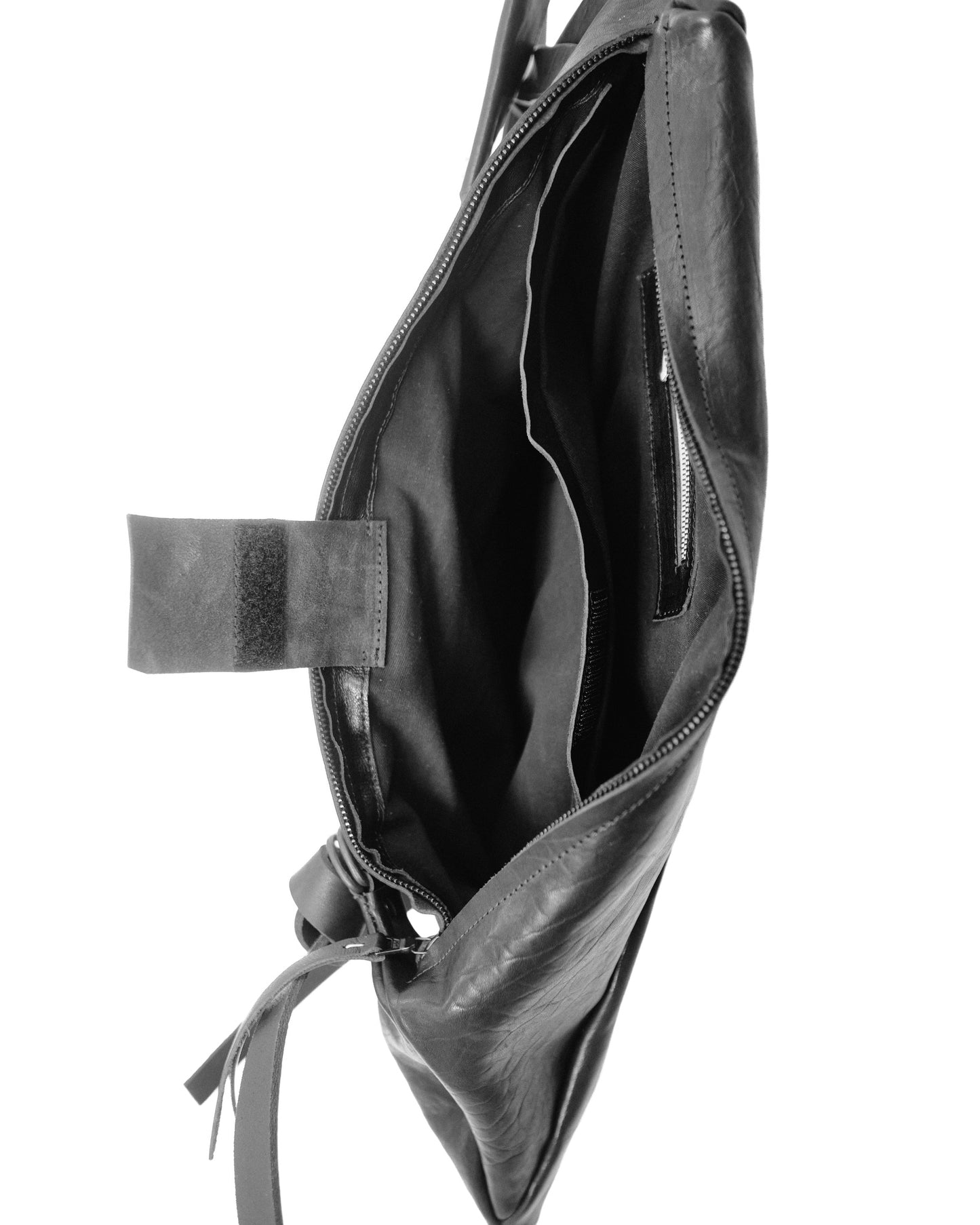 Horse leather backpack 076Y — handmade leather backpack by YTN №7, London, view 9