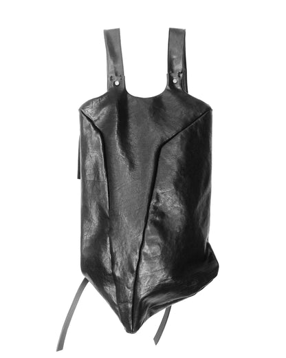 Horse leather backpack 076Y — handmade leather backpack by YTN №7, London, view 12